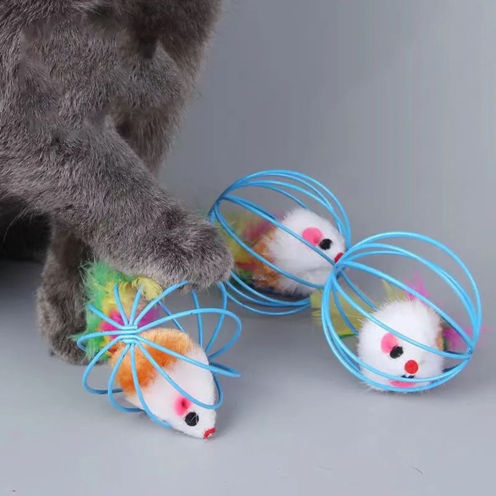 Interactive Caged Prey Simulation Toy 1