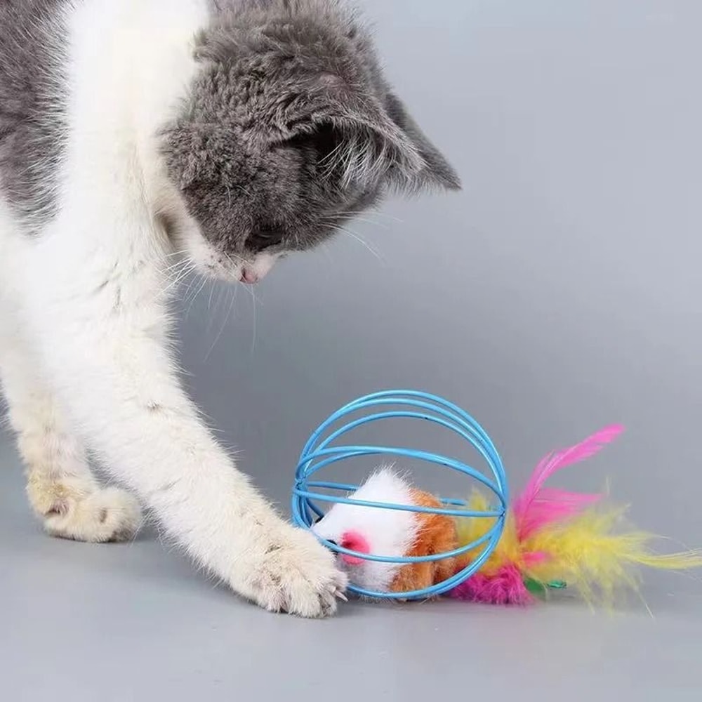 Interactive Caged Prey Simulation Toy 3