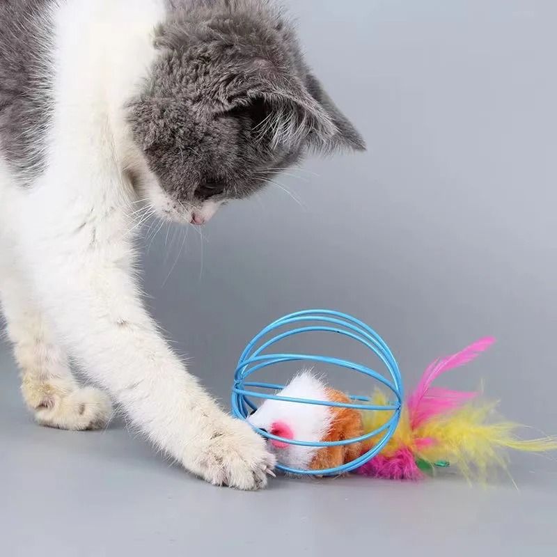 Interactive Caged Prey Simulation Toy 3