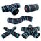 MultiChamber Labyrinth Foldable Play Tunnel 0