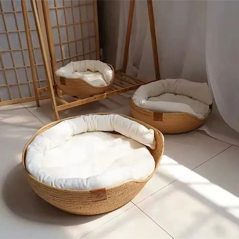 FourSeason Bamboo Weave Artisan Pet Nest 3