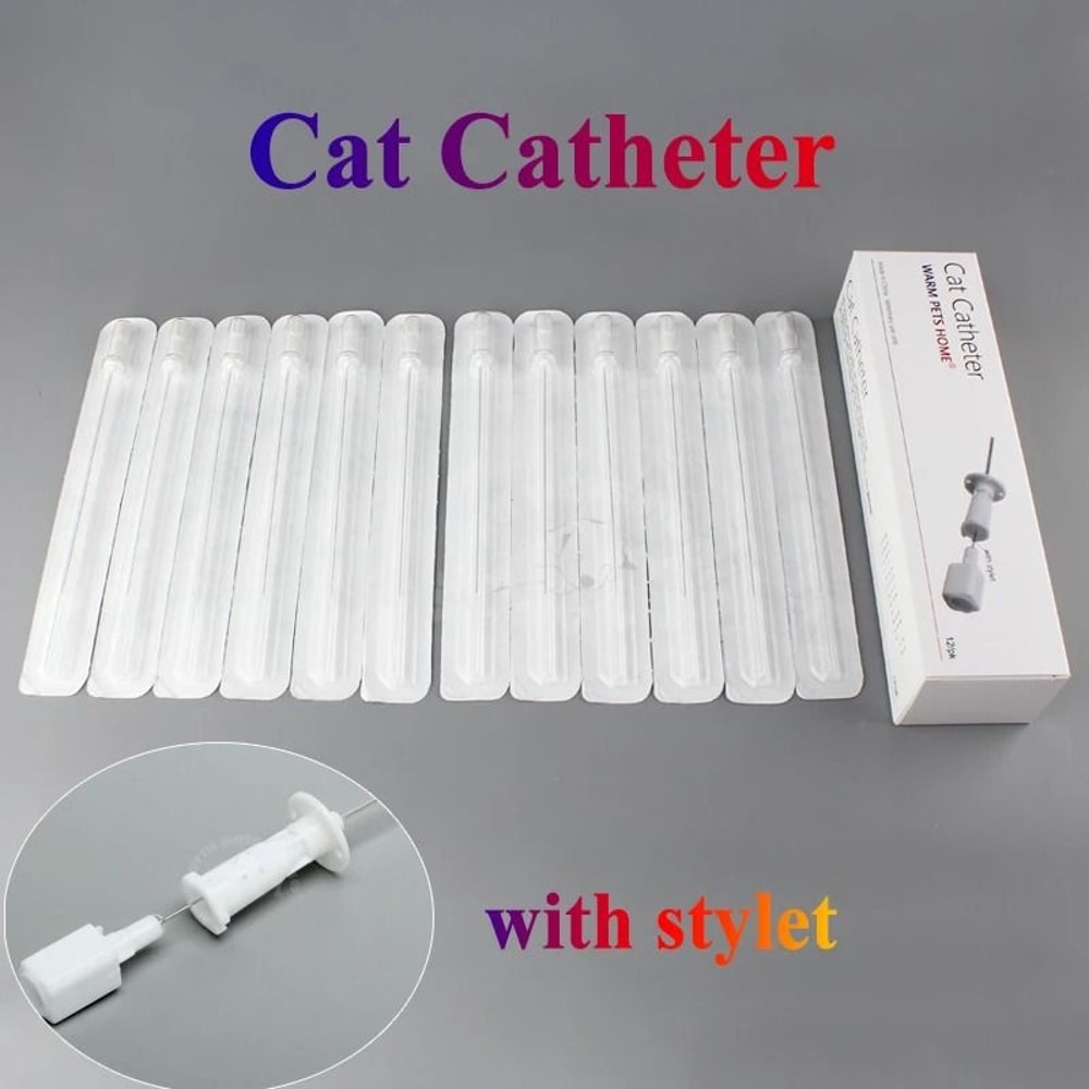 Professional Veterinary Urinary Catheters With Stylet 0
