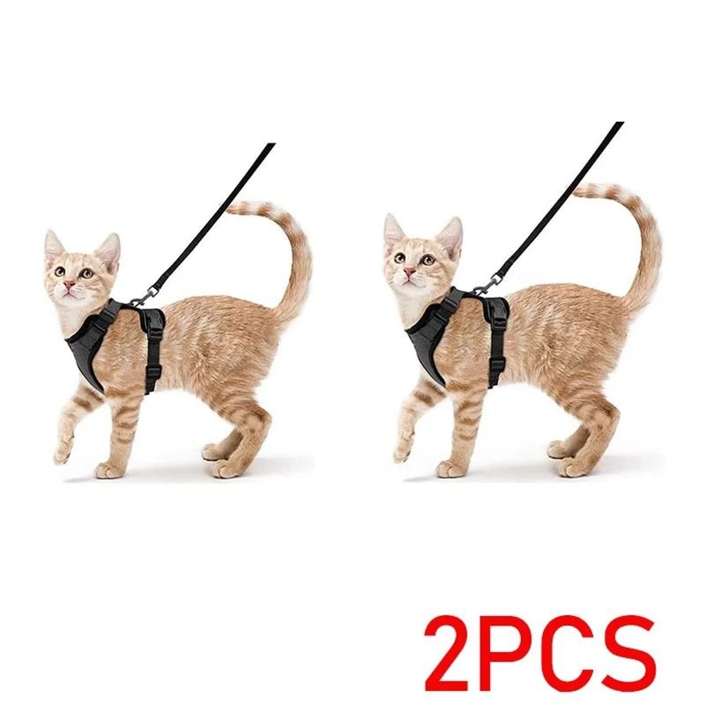 EscapeProof SafeWalk Cat Harness Leash Set 9