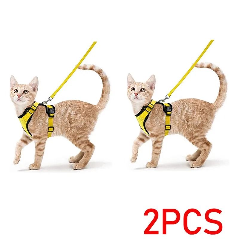 EscapeProof SafeWalk Cat Harness Leash Set 10
