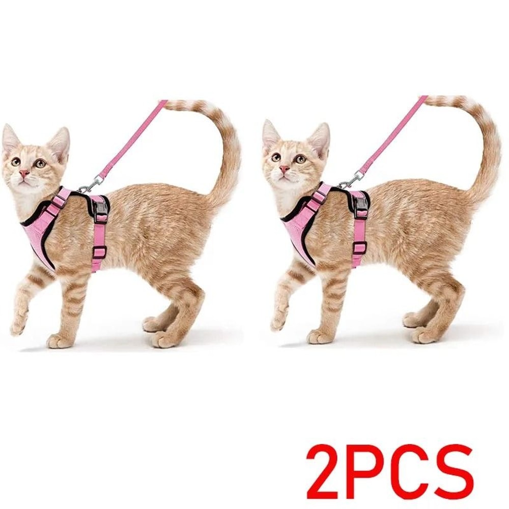 EscapeProof SafeWalk Cat Harness Leash Set 11