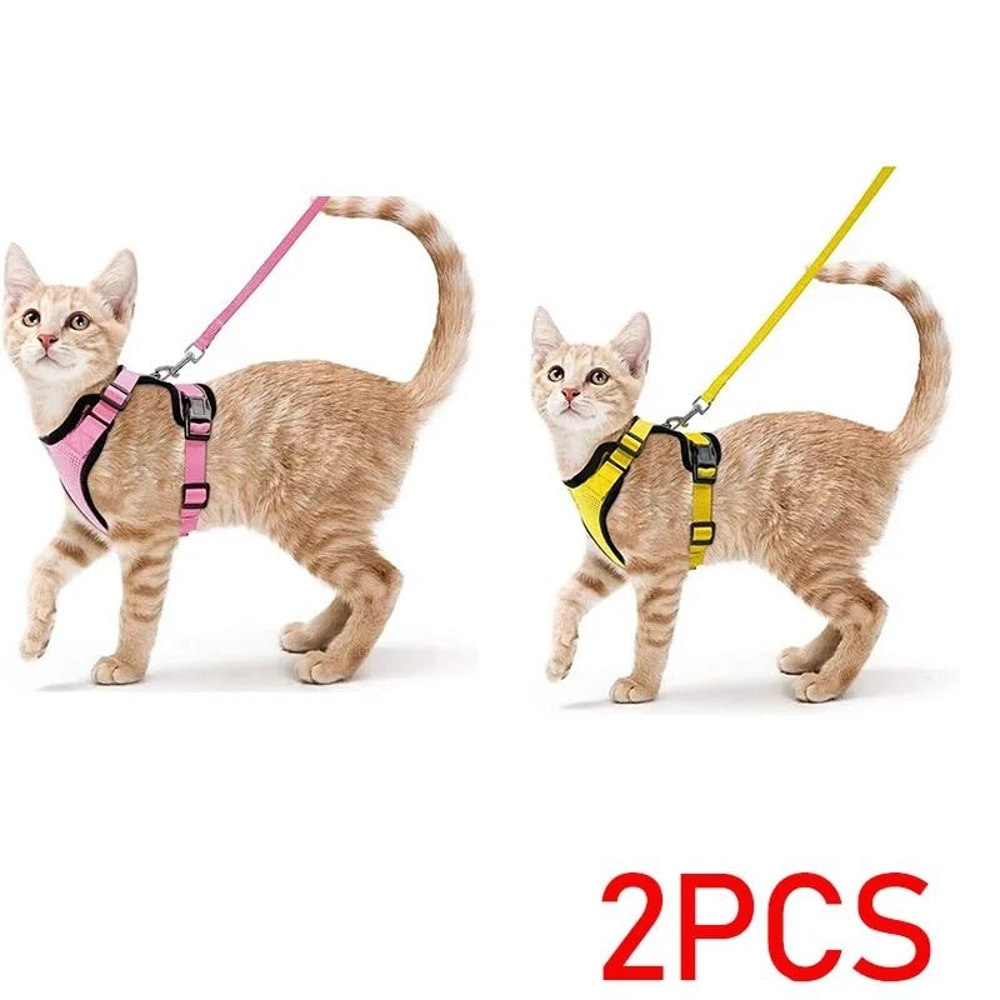 EscapeProof SafeWalk Cat Harness Leash Set 13
