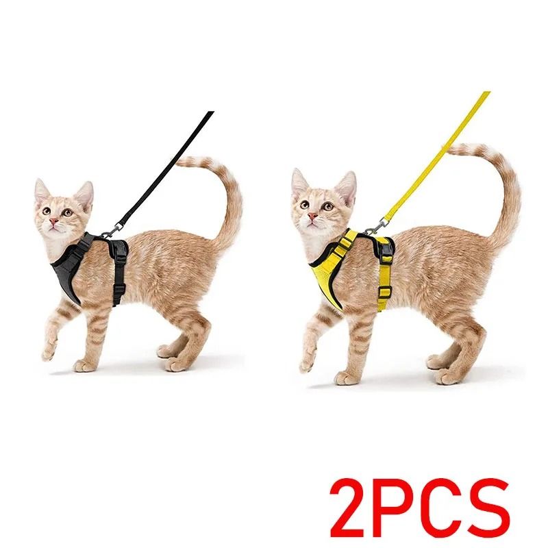EscapeProof SafeWalk Cat Harness Leash Set 14