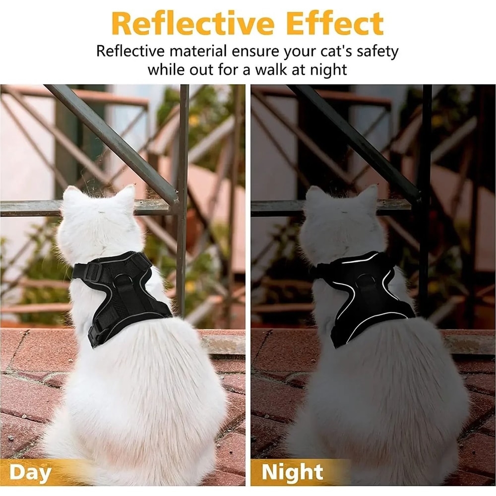 EscapeProof SafeWalk Cat Harness Leash Set 5