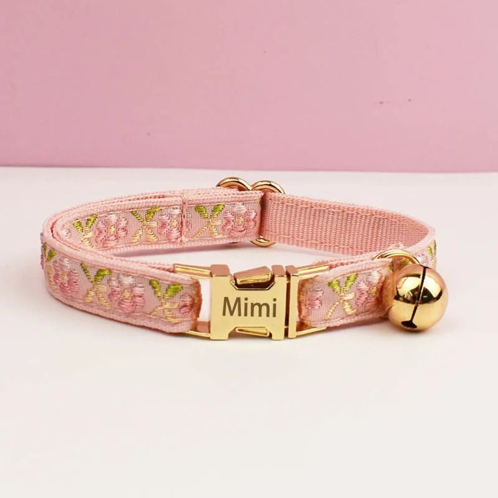 Premium ClassicMetal Adjustable Cat Collar 3