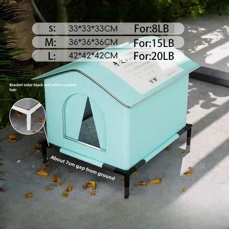 WeatherShield Outdoor Sanctuary Pet House 9