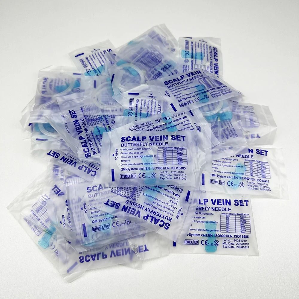 Professional Veterinary Winged Infusion Set 100Pack 9