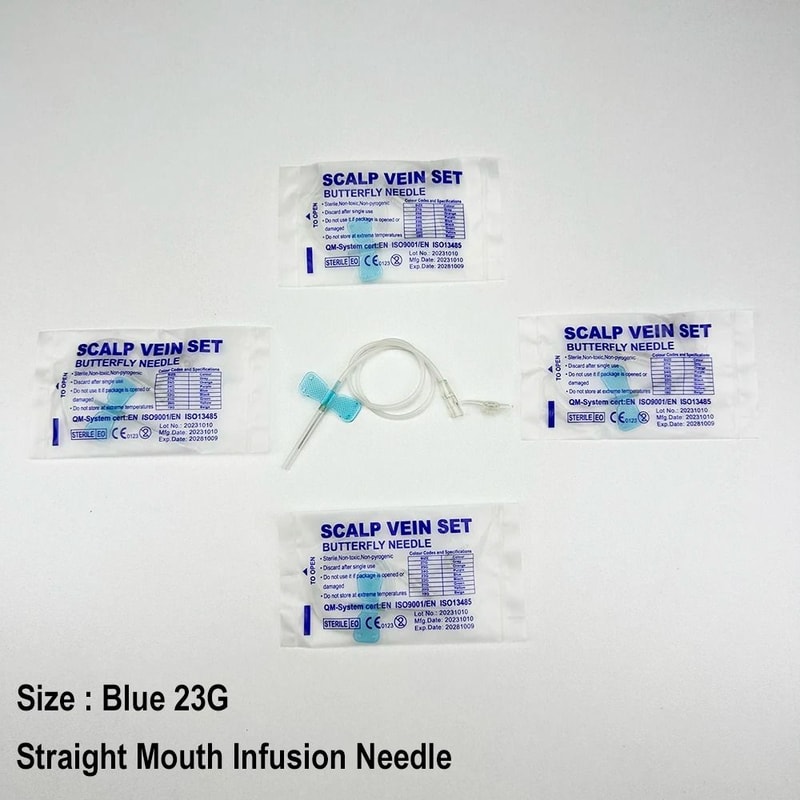 Professional Veterinary Winged Infusion Set 100Pack 2