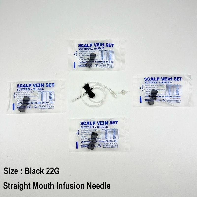 Professional Veterinary Winged Infusion Set 100Pack 3