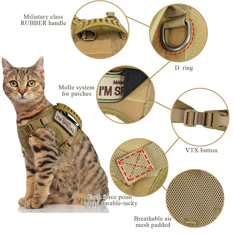 Tactical MissionReady EscapeProof Cat Harness 2