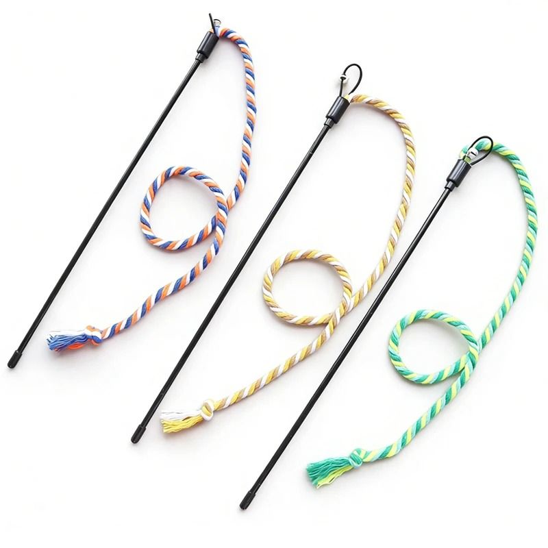 ArtisanCotton Interactive Cat Wand 3Piece Set 0