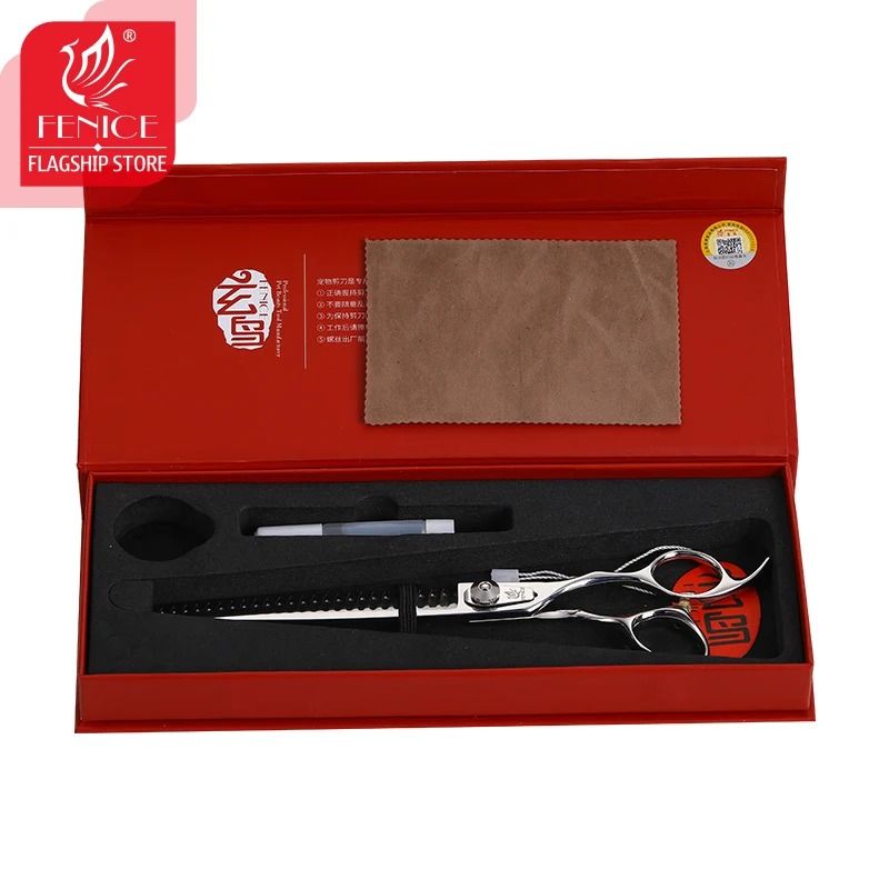 Fenice Professional 80 Japanese 440C Grooming Shears 5