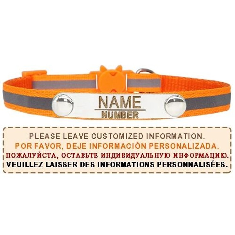 AuraReflective Personalized Safety Collar 9