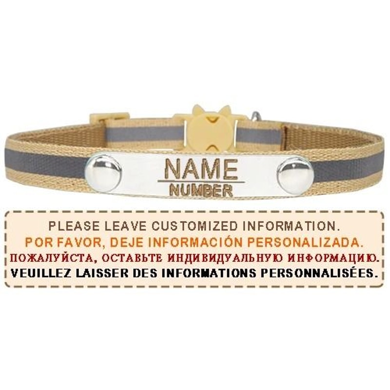 AuraReflective Personalized Safety Collar 11