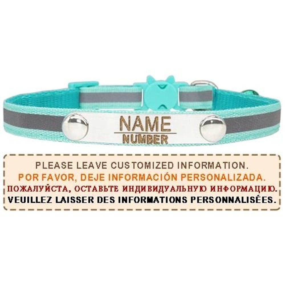 AuraReflective Personalized Safety Collar 6
