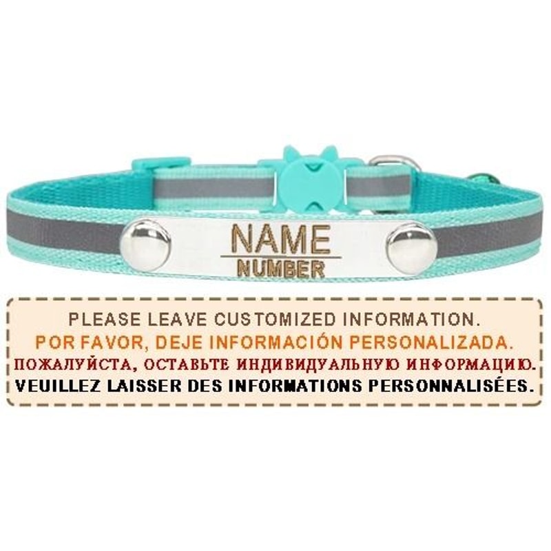 AuraReflective Personalized Safety Collar 6