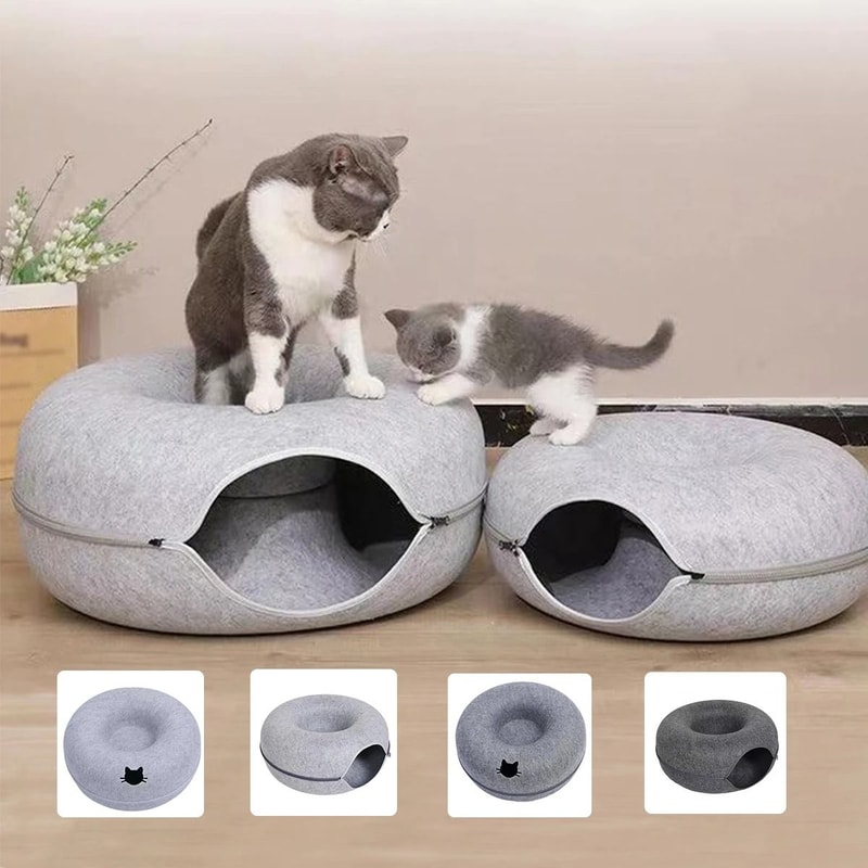 FeltDonut Interactive Tunnel Bed 0