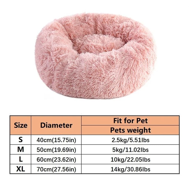 CloudPlush AnxietyRelief Donut Bed 9