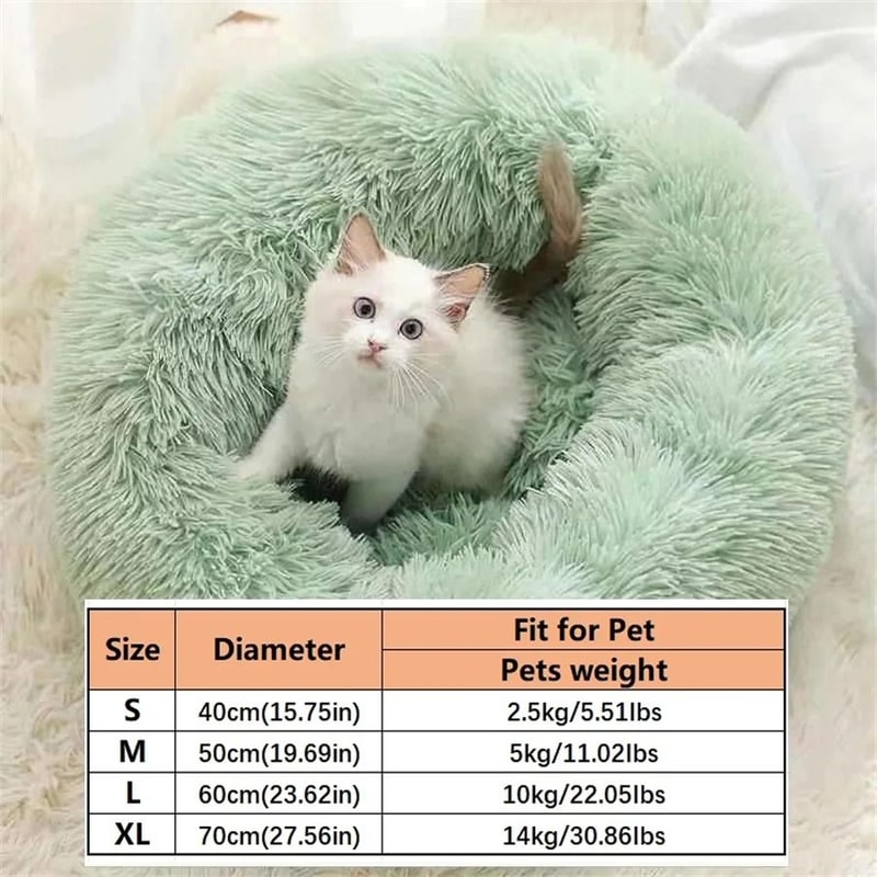 CloudPlush AnxietyRelief Donut Bed 7