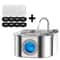 CrystalFlow Stainless Smart Fountain 8