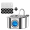 CrystalFlow Stainless Smart Fountain 8