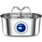 LuminaFlow 32L Stainless Steel Pet Fountain 6