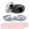 DonutOrbit Felt Tunnel Nesting Hub 4