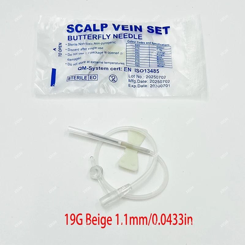 Precision Veterinary Butterfly Needle Set 15