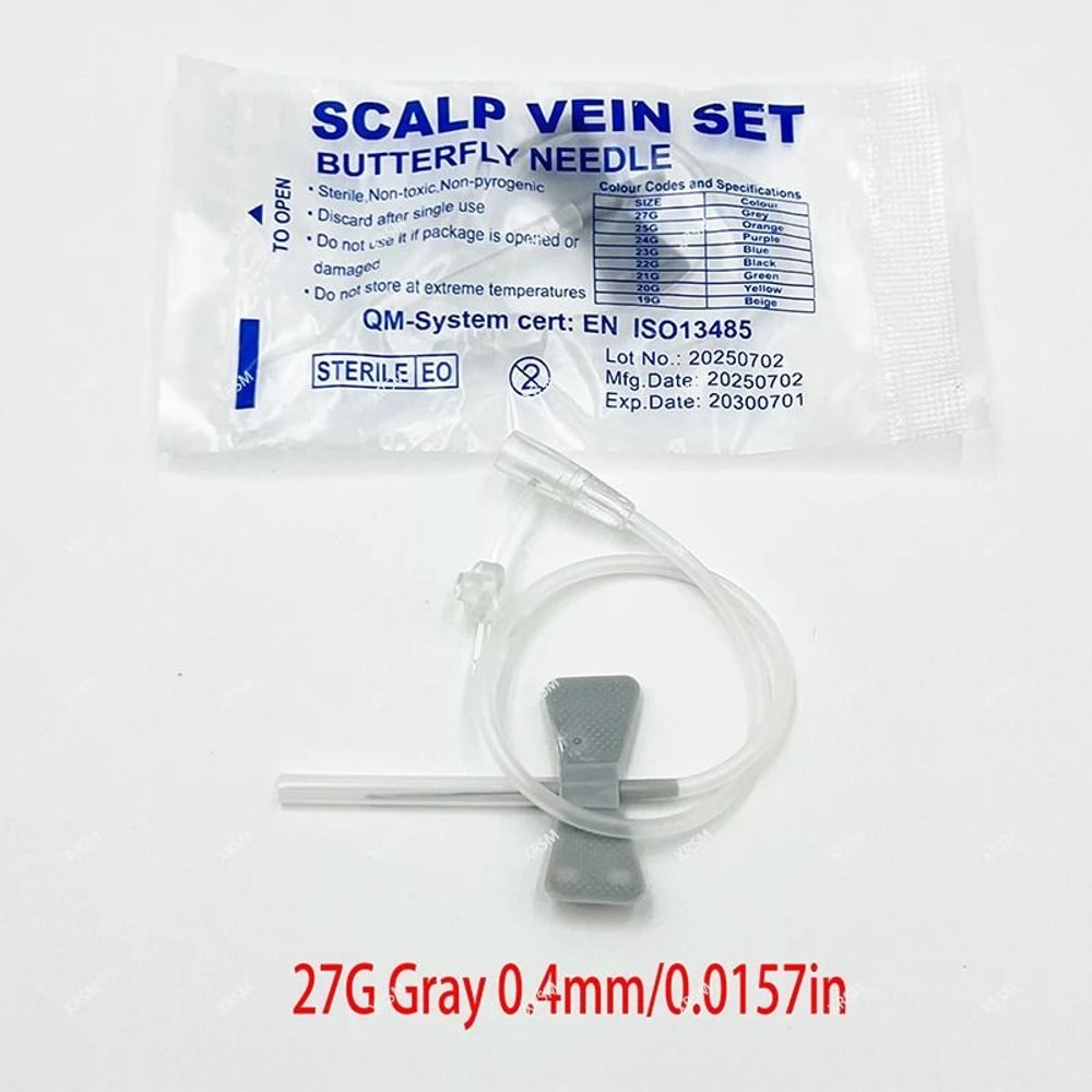 Precision Veterinary Butterfly Needle Set 5