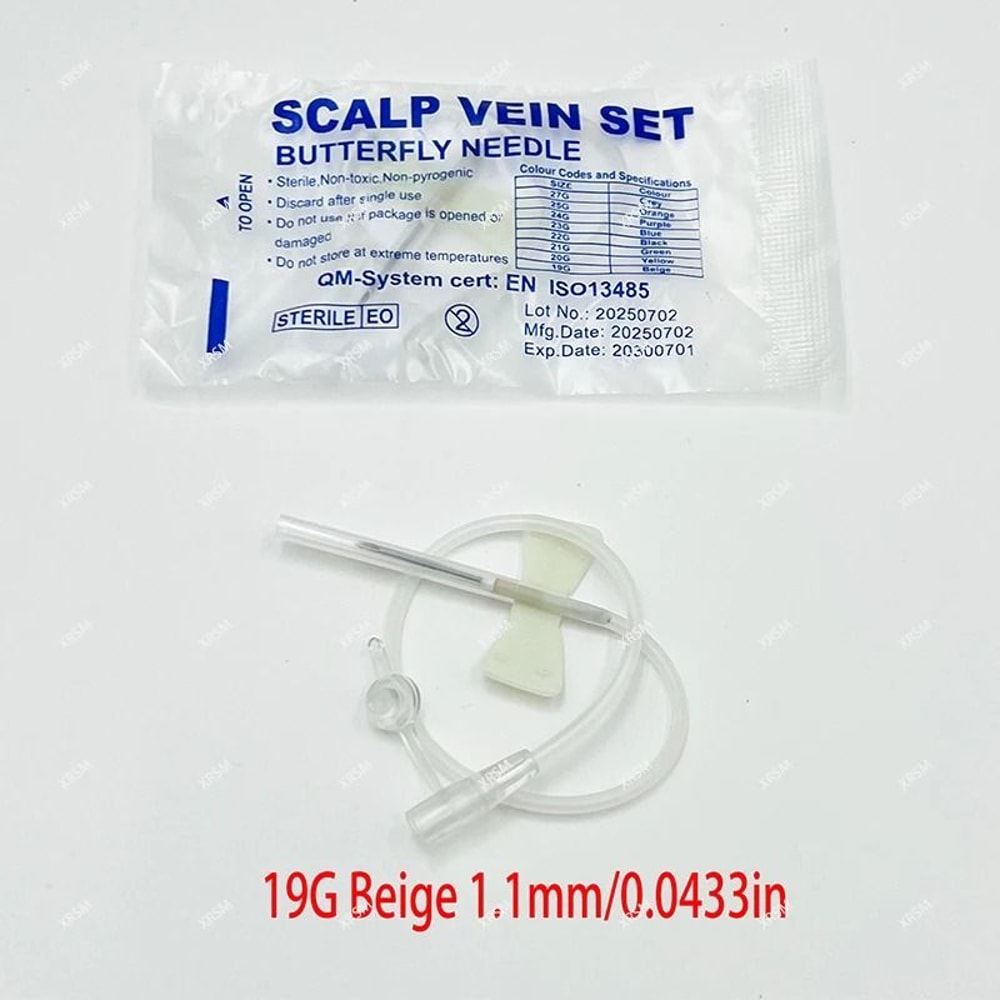 Precision Veterinary Butterfly Needle Set 7