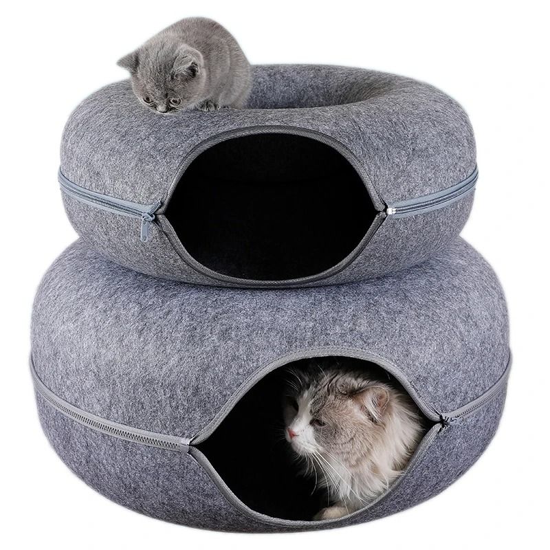 Donut Felt Tunnel Cave 0
