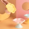 FloralContour Elevated Ceramic Plate 1