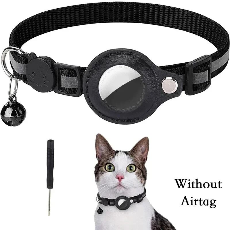 AeroTrack Reflective Airtag Security Collar 9