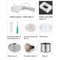 Stainless Steel VisualAperture Hydration Hub 6