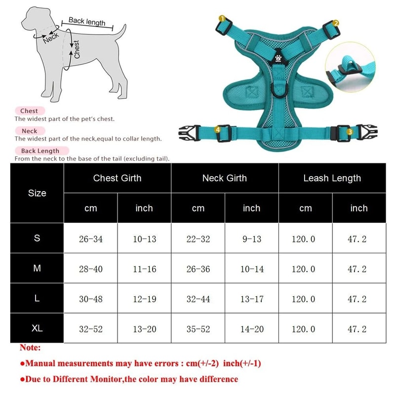 AeroMesh Reflective Tactical Harness 5