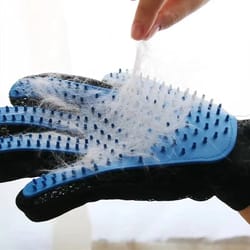 silicone grooming interaction glove