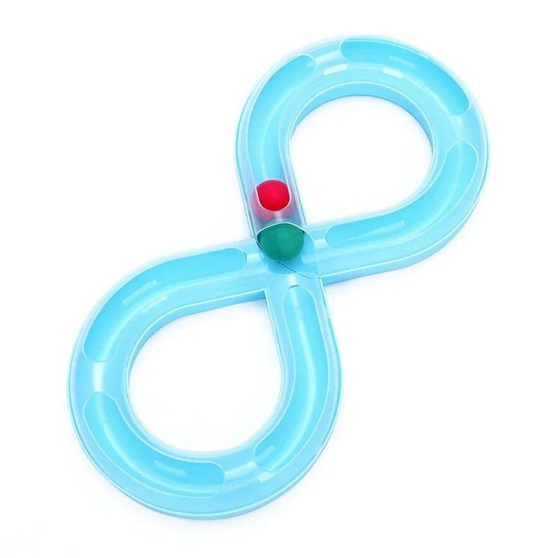 Track Ball Toy With Center Spinner 6