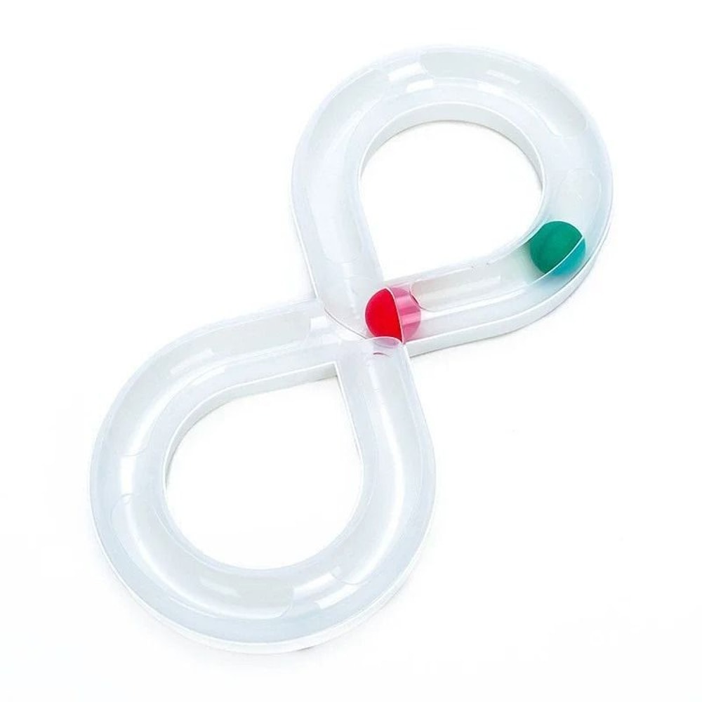 Track Ball Toy With Center Spinner 7