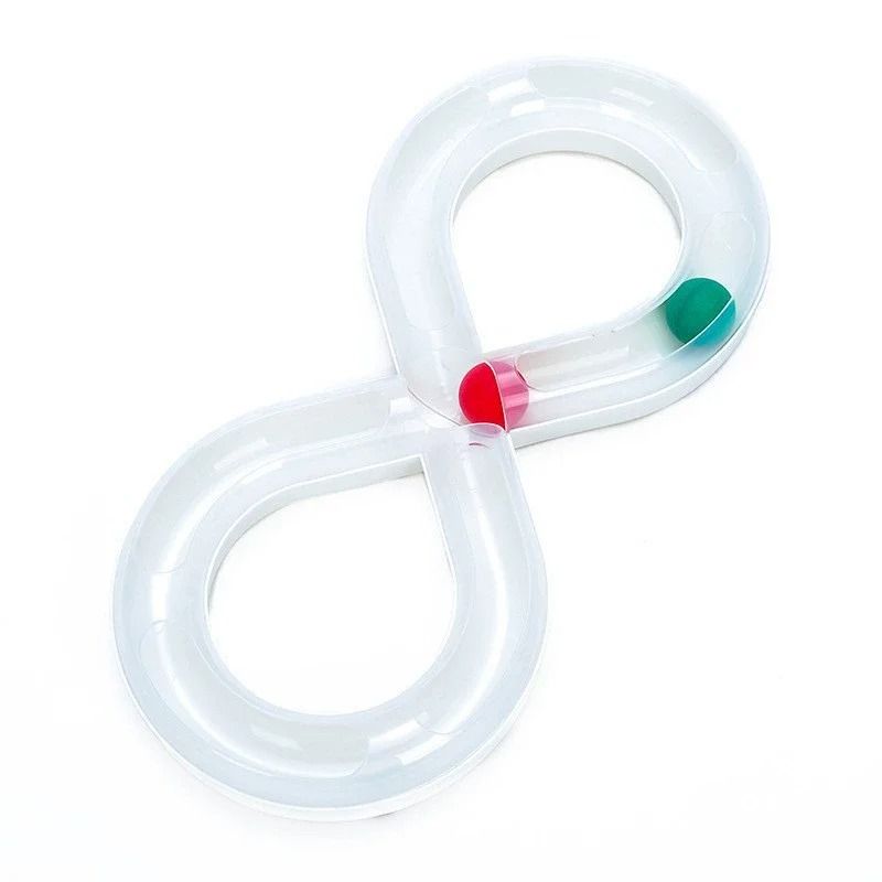 Track Ball Toy With Center Spinner 7