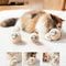 Quiet Play Wool Felt Cat Balls 2