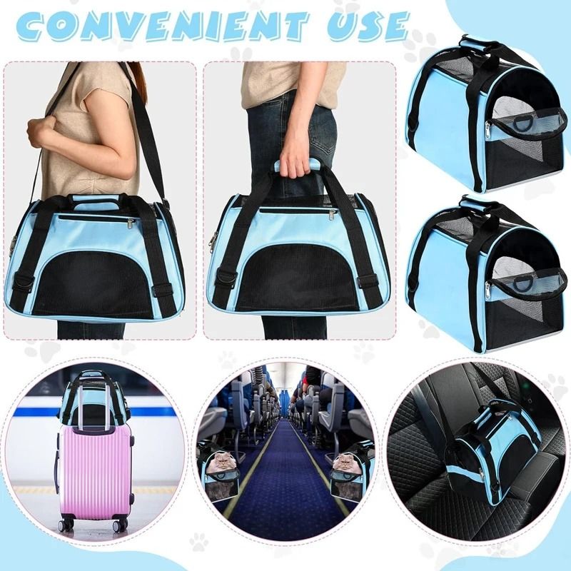 Breathable Mesh Pet Carrier Bag 2
