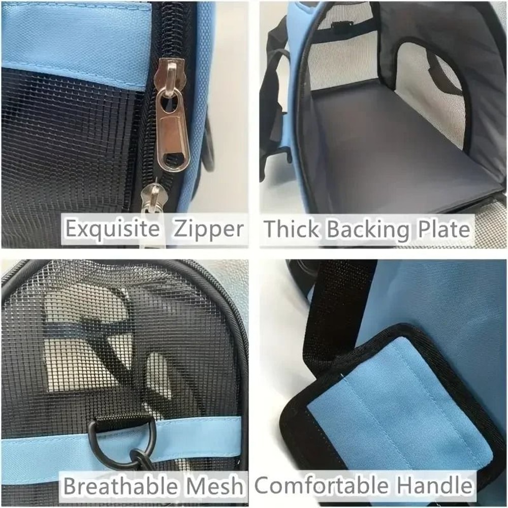 Breathable Mesh Pet Carrier Bag 4