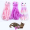 Plush Octopus Interactive Cat Toy 0