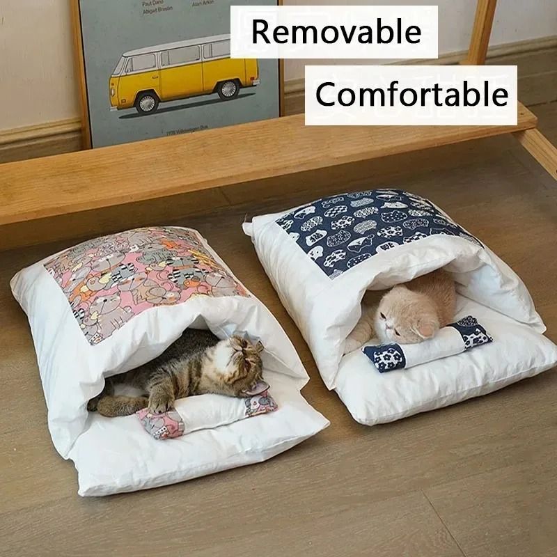 Kawaii JapaneseStyle Cat Sleeping Bag 0