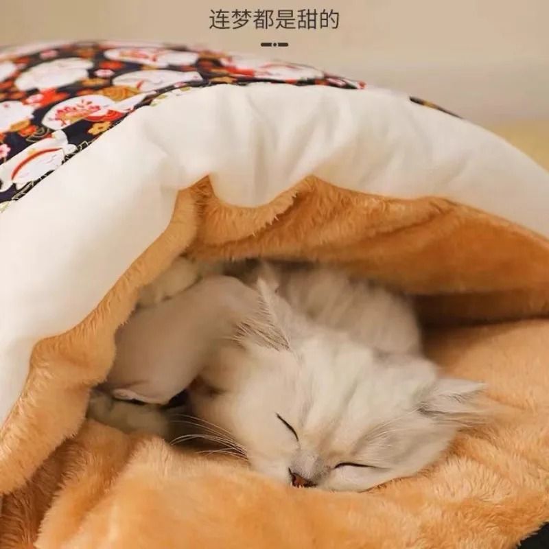 Kawaii JapaneseStyle Cat Sleeping Bag 4