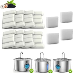 pet fountain filter & sponge replacement set